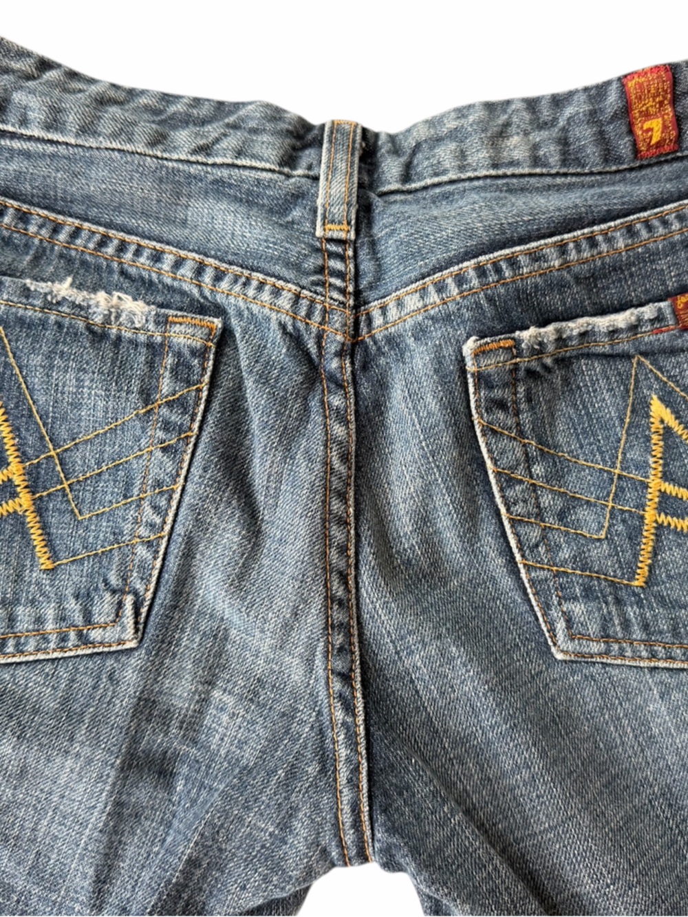 7 For All Mankind Vintage "A" Pocket
Bootcut Jeans - Made in USA - Sz 26 - Picture 5 of 15